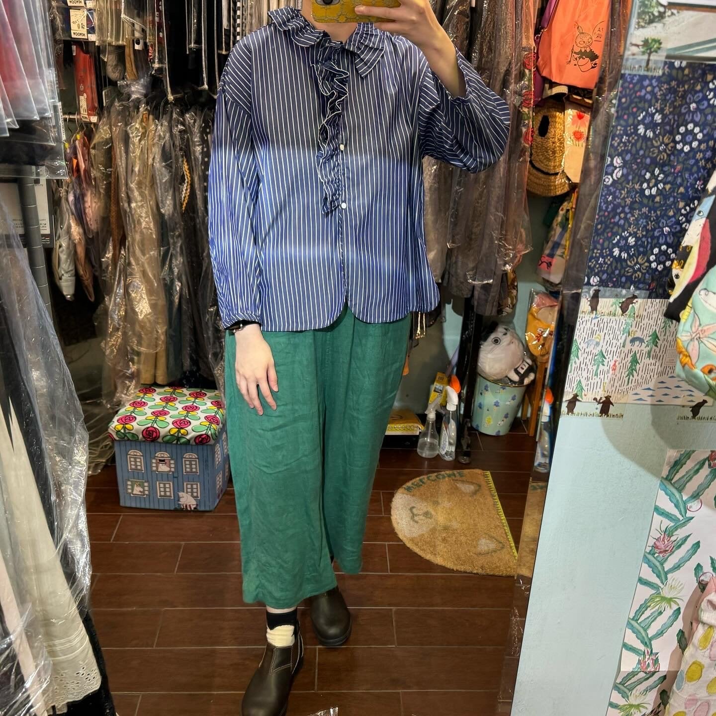 EXTRA20- Lueuf Linen Pants, 2 Colors, made in Japan