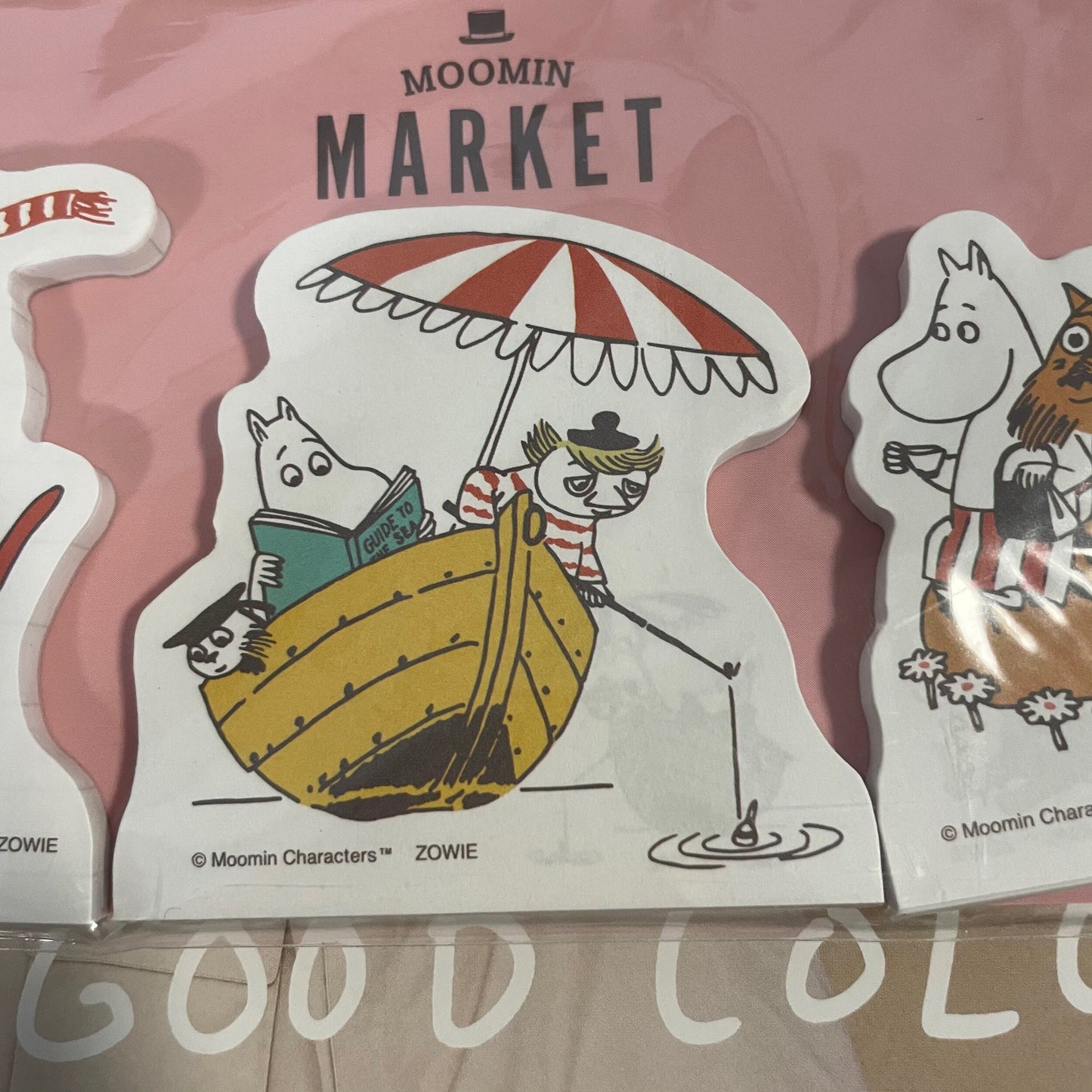Sale- Moomin Memo Stickers, made in Japan