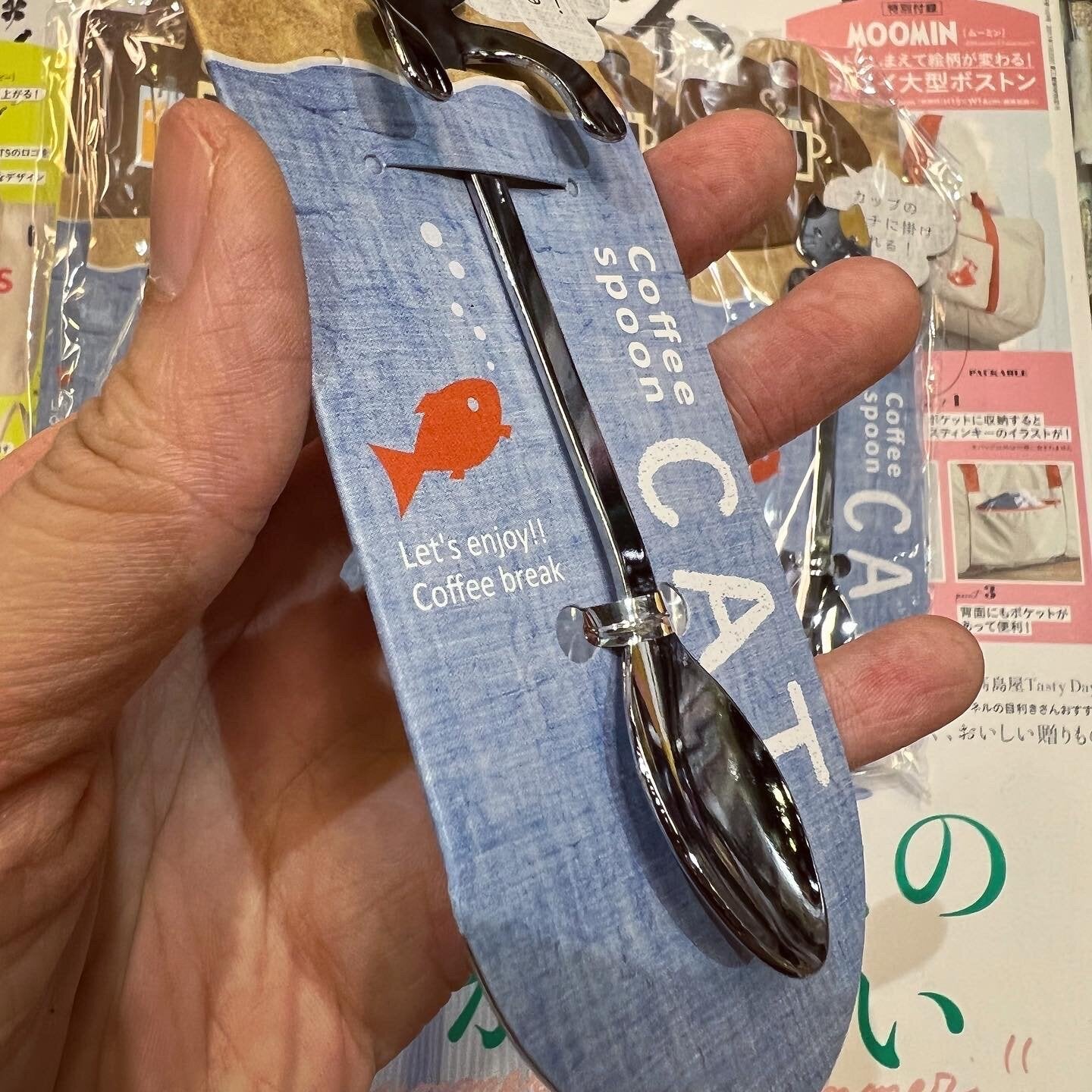 Sale- Cat Stainless Steel Spoons, made in Japan