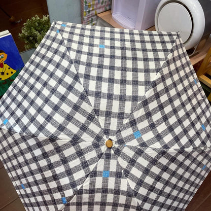 Gingham Umbrella, 2 Colors
