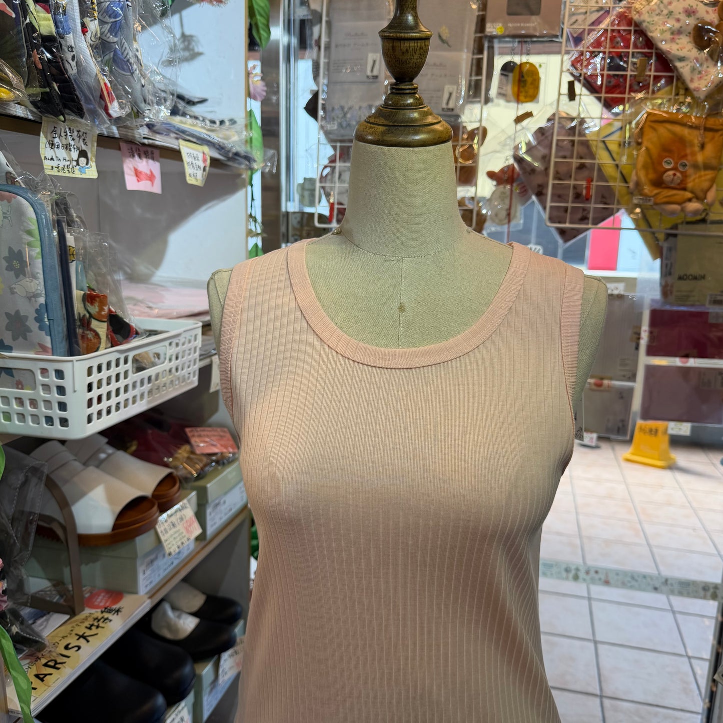 Ichi Cotton Tank Top, 3 Colors, made in Japan