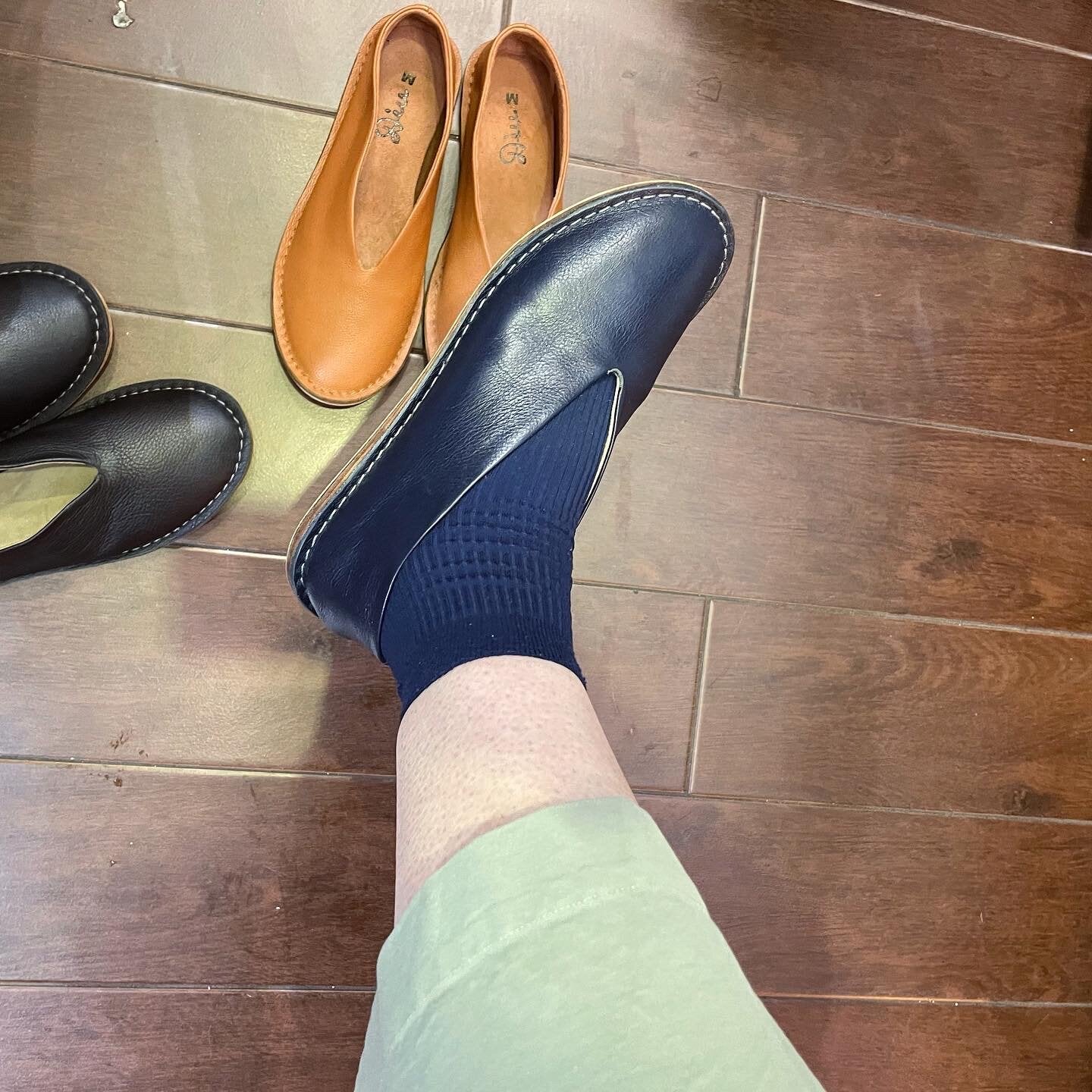 Sale- Diu Leather Shoes, 3 Colors, handemade in Bangladesh