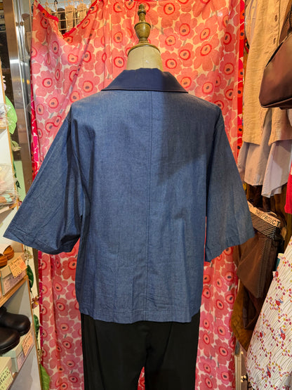Mizuiro Ind Denim Shirt, 2 Colors, made in Japan