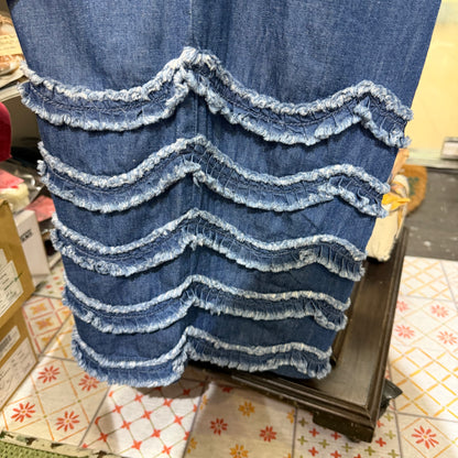 Sale- Tumugu Denim Wide-leg Pants