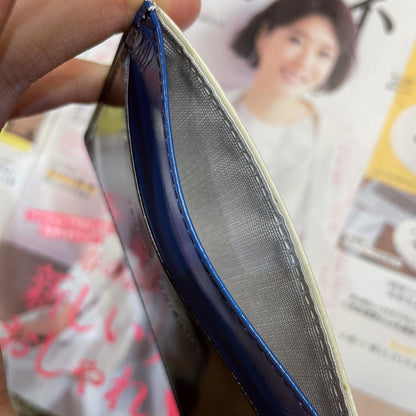 Sale- Tsumori Chisato Leather Card Holder with Box, made in Japan