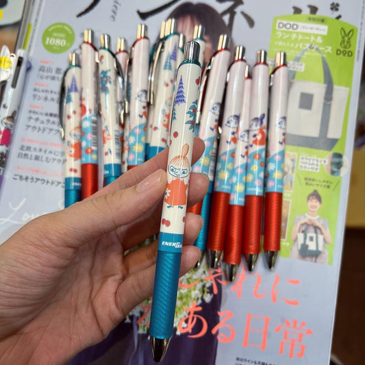 姆明0.5毫米圆珠笔，2种图案，日本制造