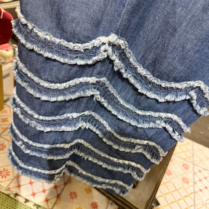 Sale- Tumugu Denim Wide-leg Pants