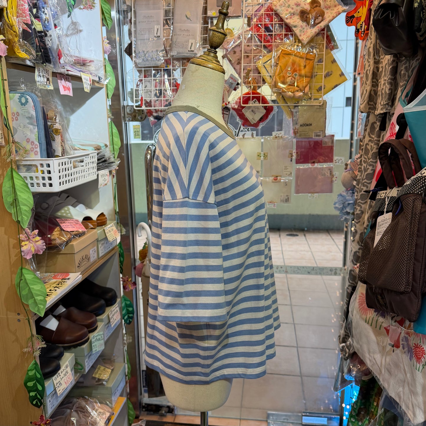 Laiterie Striped T-shirt, 2 Colors, made in Japan