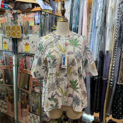 EXTRA30- Michel Beaudouin X Liberty London Shirt, made in Japan