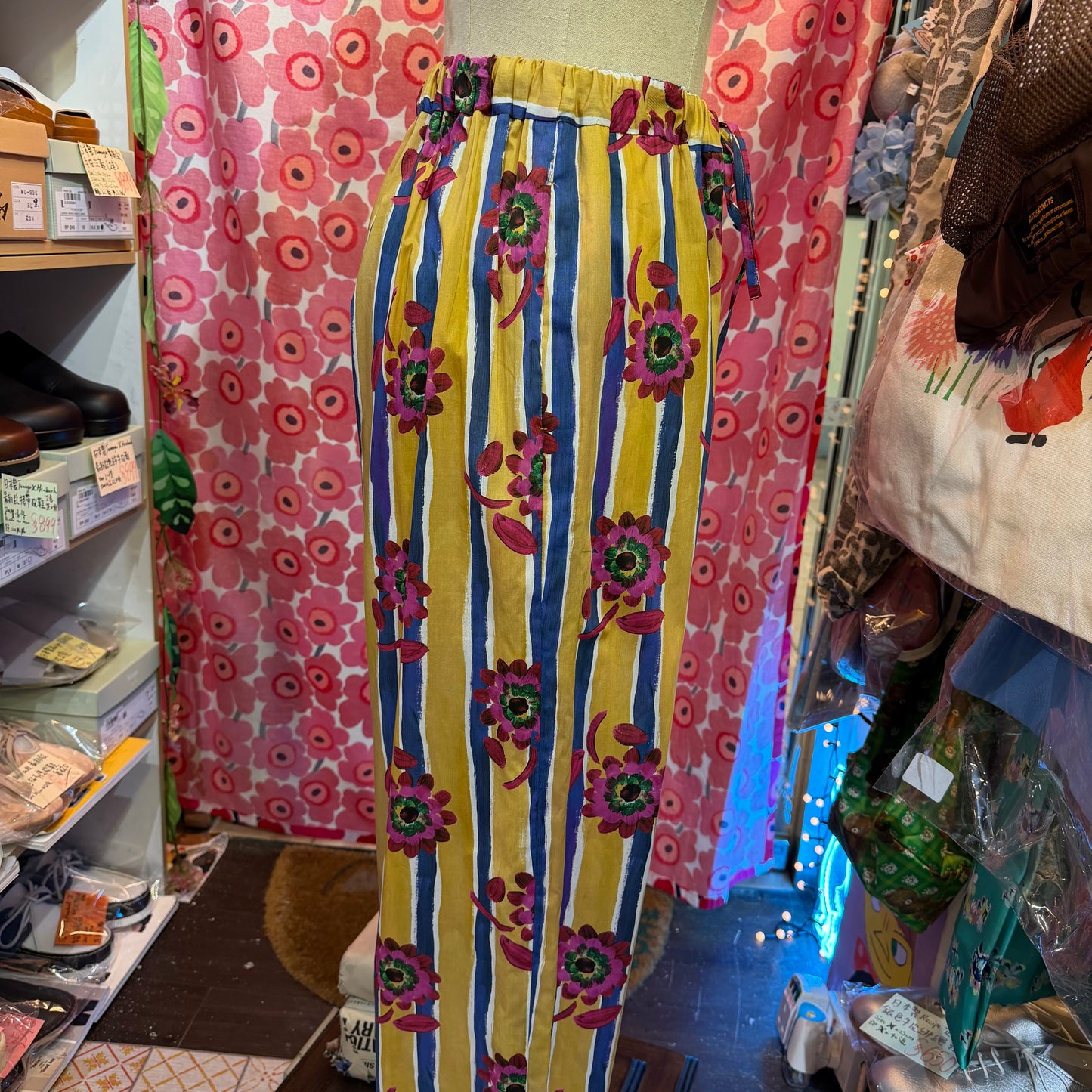Sale- Michel Beaudouin X Liberty London Floral Pants, made in Japan