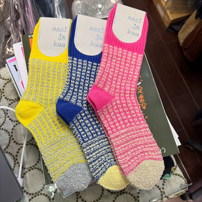Meri ja kuu Port House Socks, 3 Colors, made in Japan