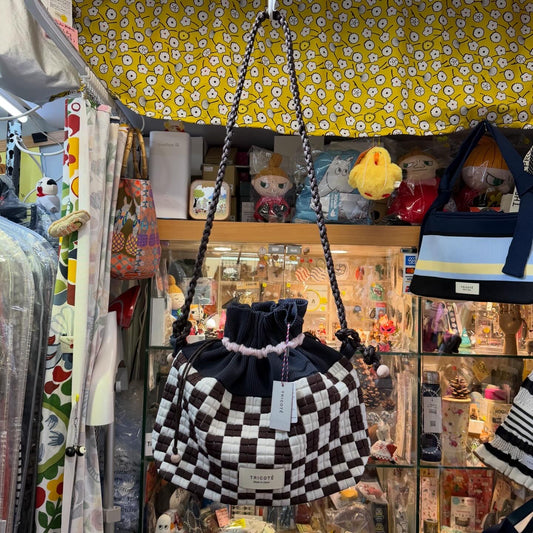 Tricotē PIXEL Shoulder Pouch Bag, made in Japan