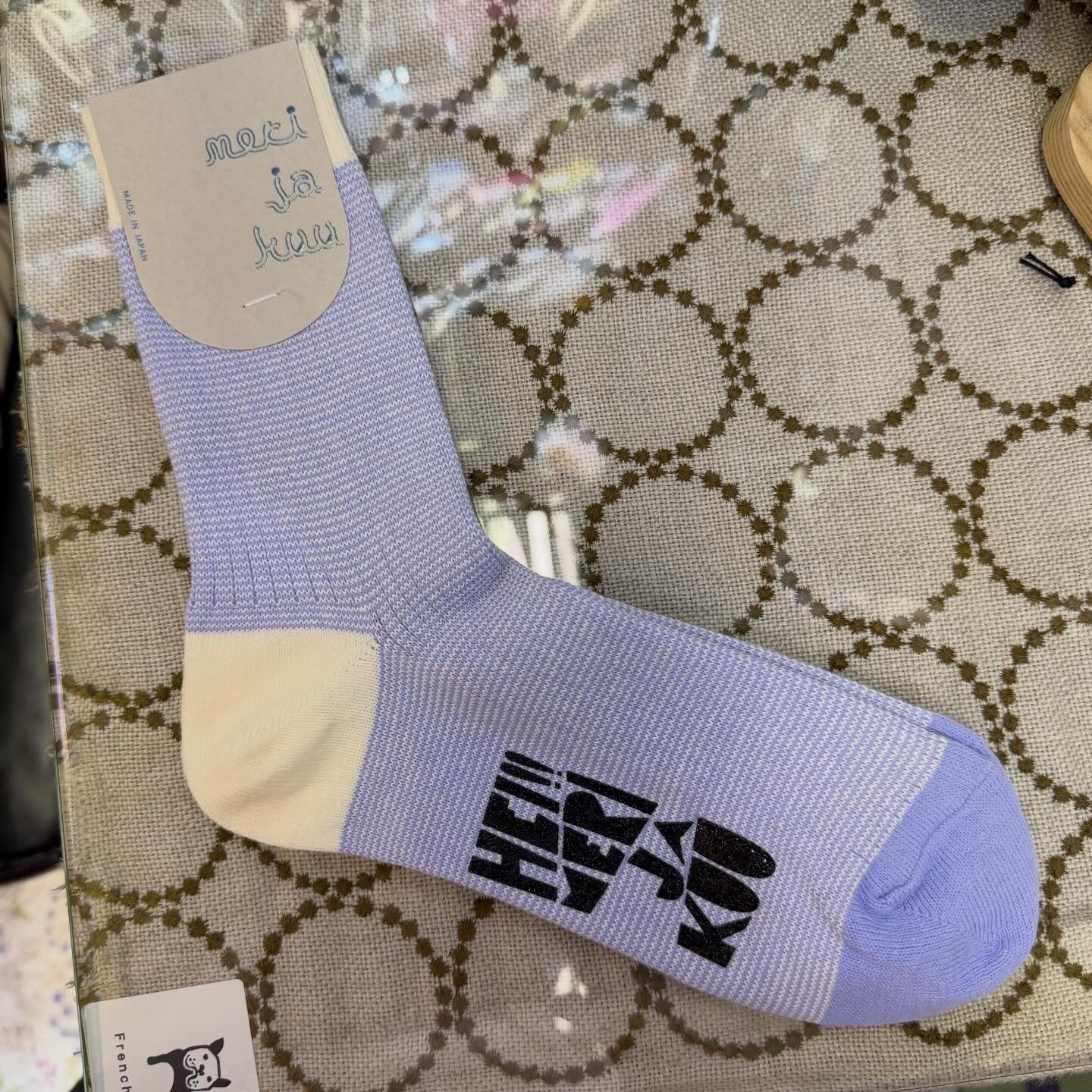 Meri ja kuu Color Grass  Socks, 3 Colors, made in Japan