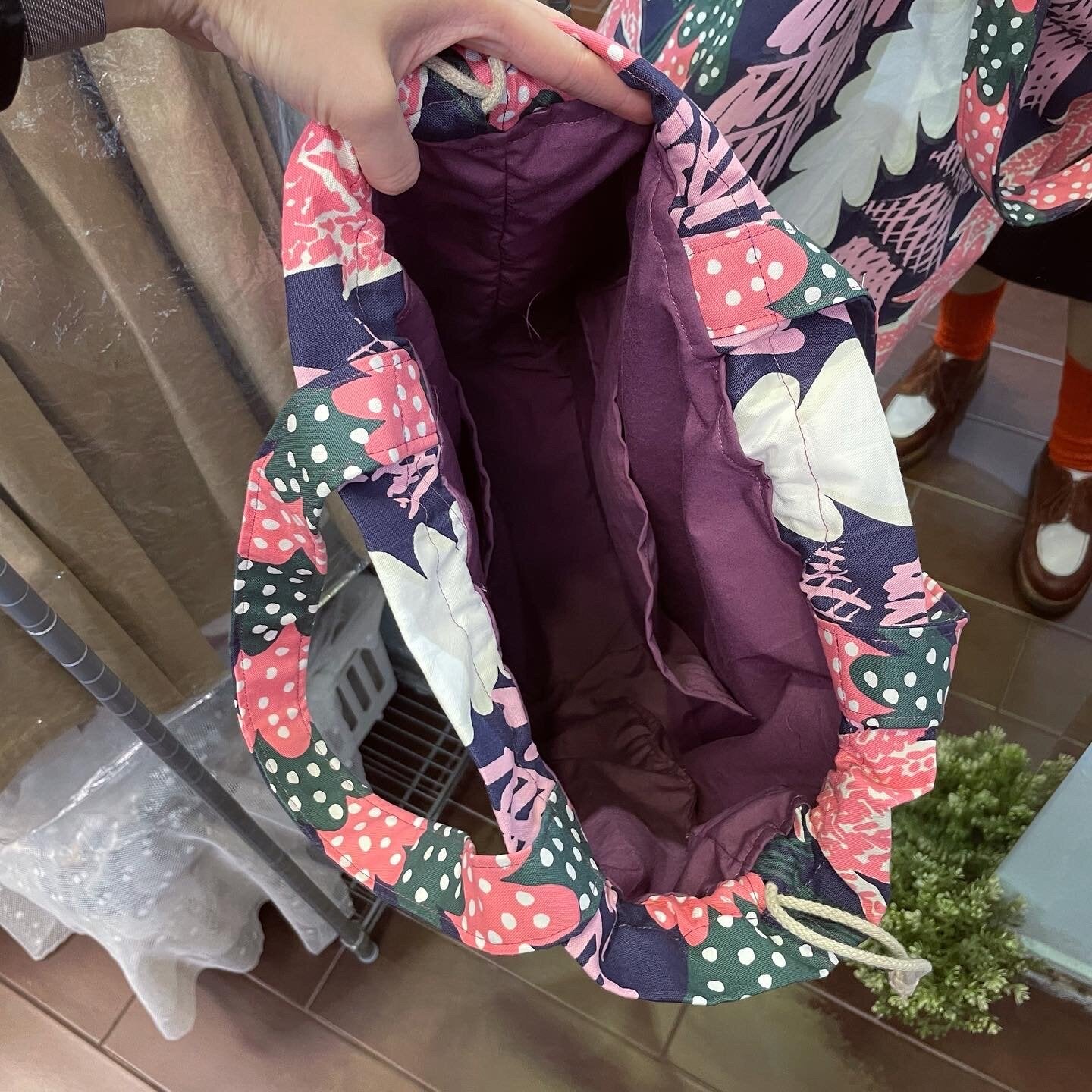 Handmade Metsa -森 2Way Bag, Fabric from Japan