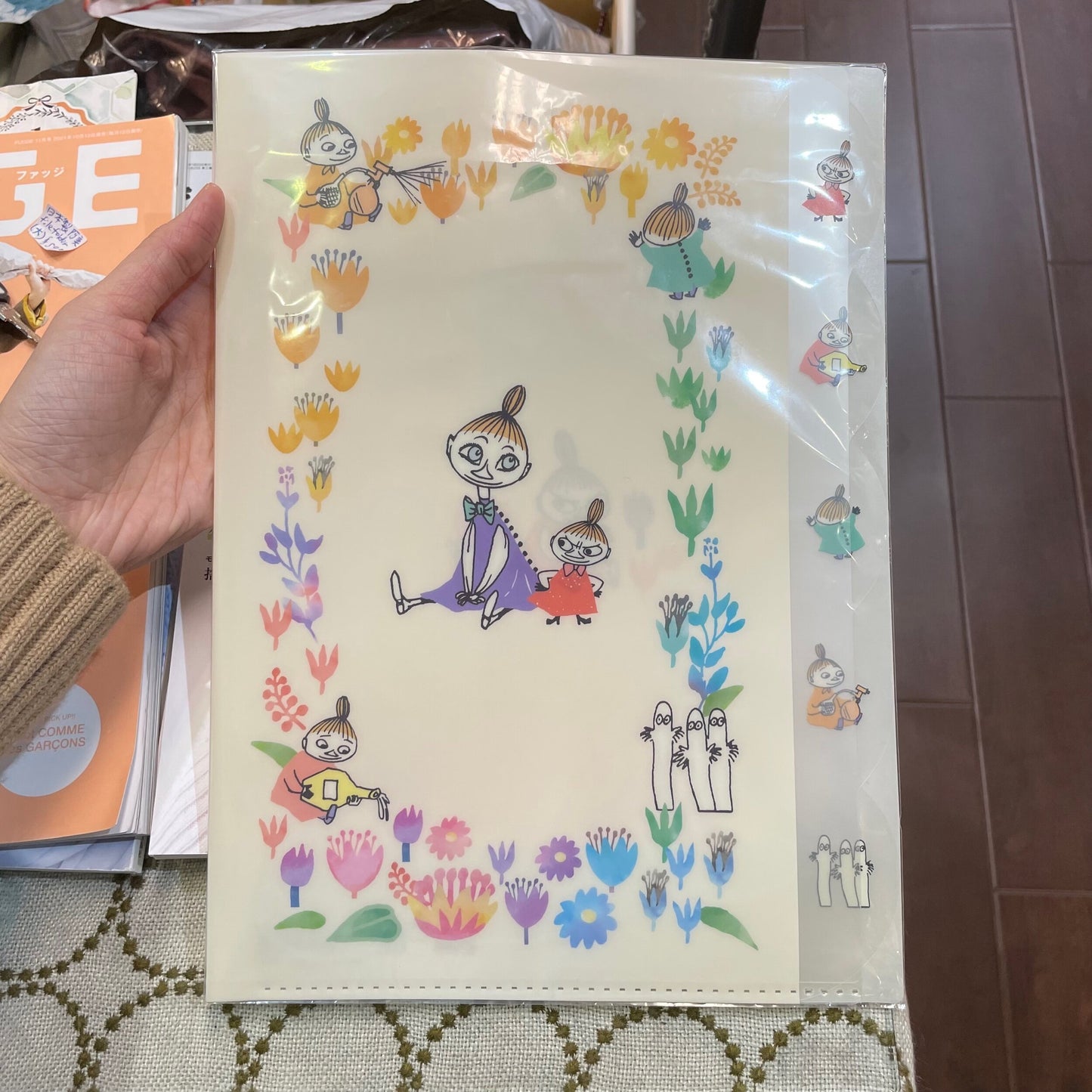 Little My A4 File Folder, made in Japan