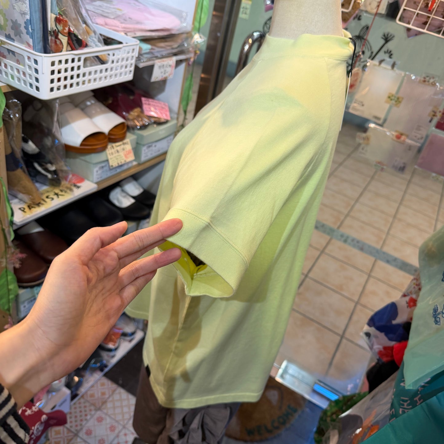 DMG Lemon Yellow T-shirt, made in Japan