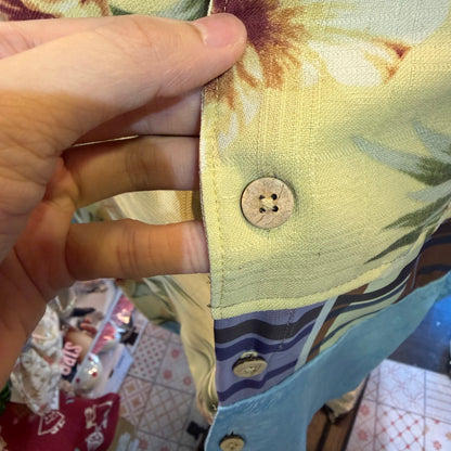 Rehersall Assort Unique Patchwork Shirt, made in Japan