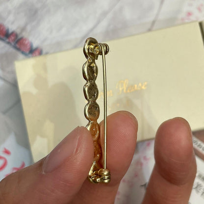 Horn Please Brooch, made in Korea