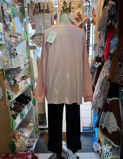 Bedsidedrama 20Night of Dreams Pink T-shirt, size 2, made in Japan