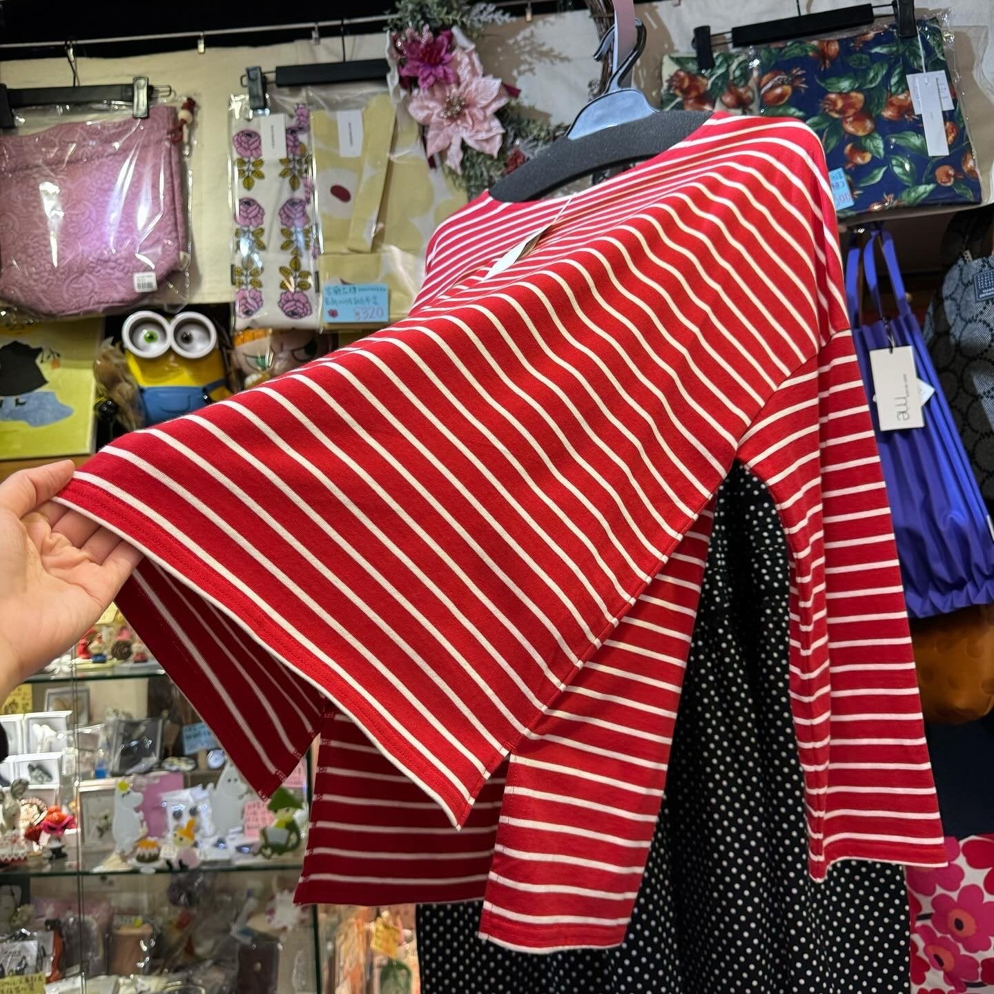 EXTRA20- Diaries Striped T-shirt, 2 Colors, made in Japan