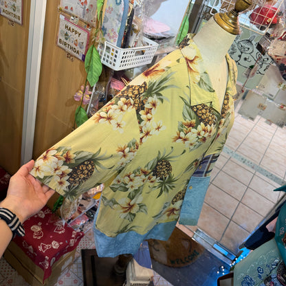 Rehersall Assort Unique Patchwork Shirt, made in Japan