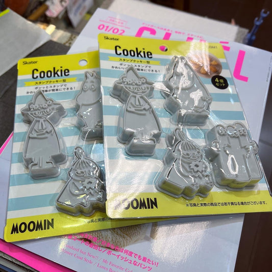 Moomin, Little My and Snufkin Cookie Mold Set
