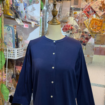 Nachukara Cotton Cardigan, 2 Colors, made in Japan