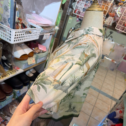 Bon Vieux Temps X Deveaux Summer Print Shirt, made in Japan