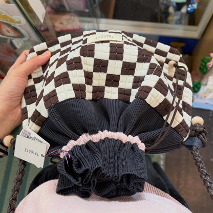Tricotē PIXEL Shoulder Pouch Bag, made in Japan