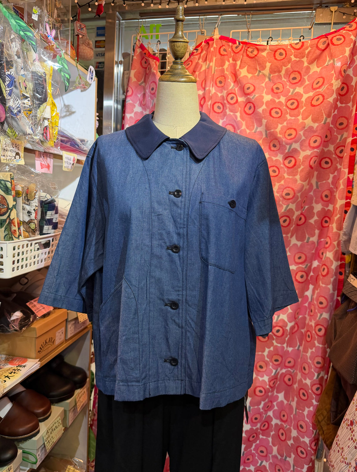 Mizuiro Ind Denim Shirt, 2 Colors, made in Japan