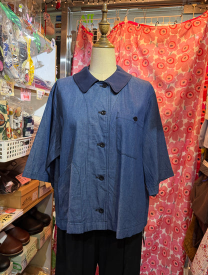 Mizuiro Ind Denim Shirt, 2 Colors, made in Japan