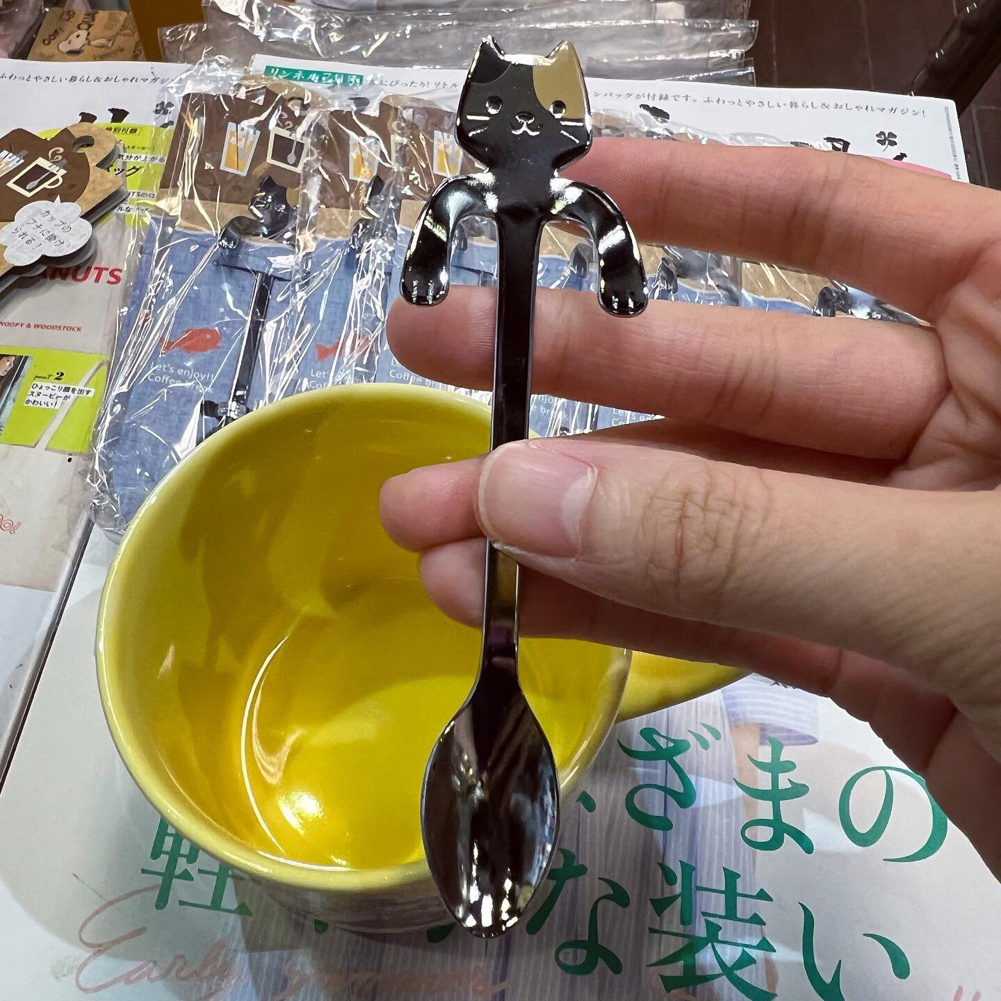Sale- Cat Stainless Steel Spoons, made in Japan