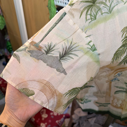 Bon Vieux Temps X Deveaux Summer Print Shirt, made in Japan