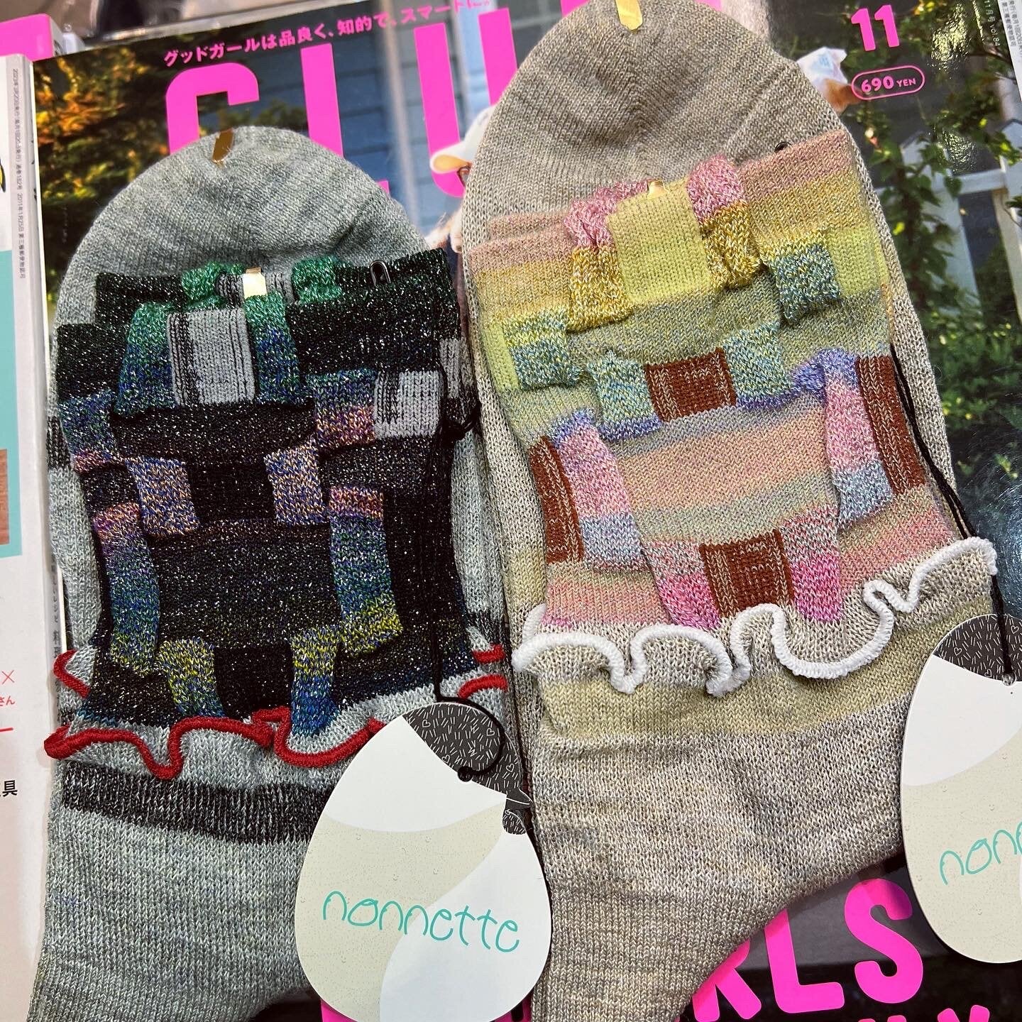 Sale- Nonnette Linen Socks, 2 Colors, made in Japan