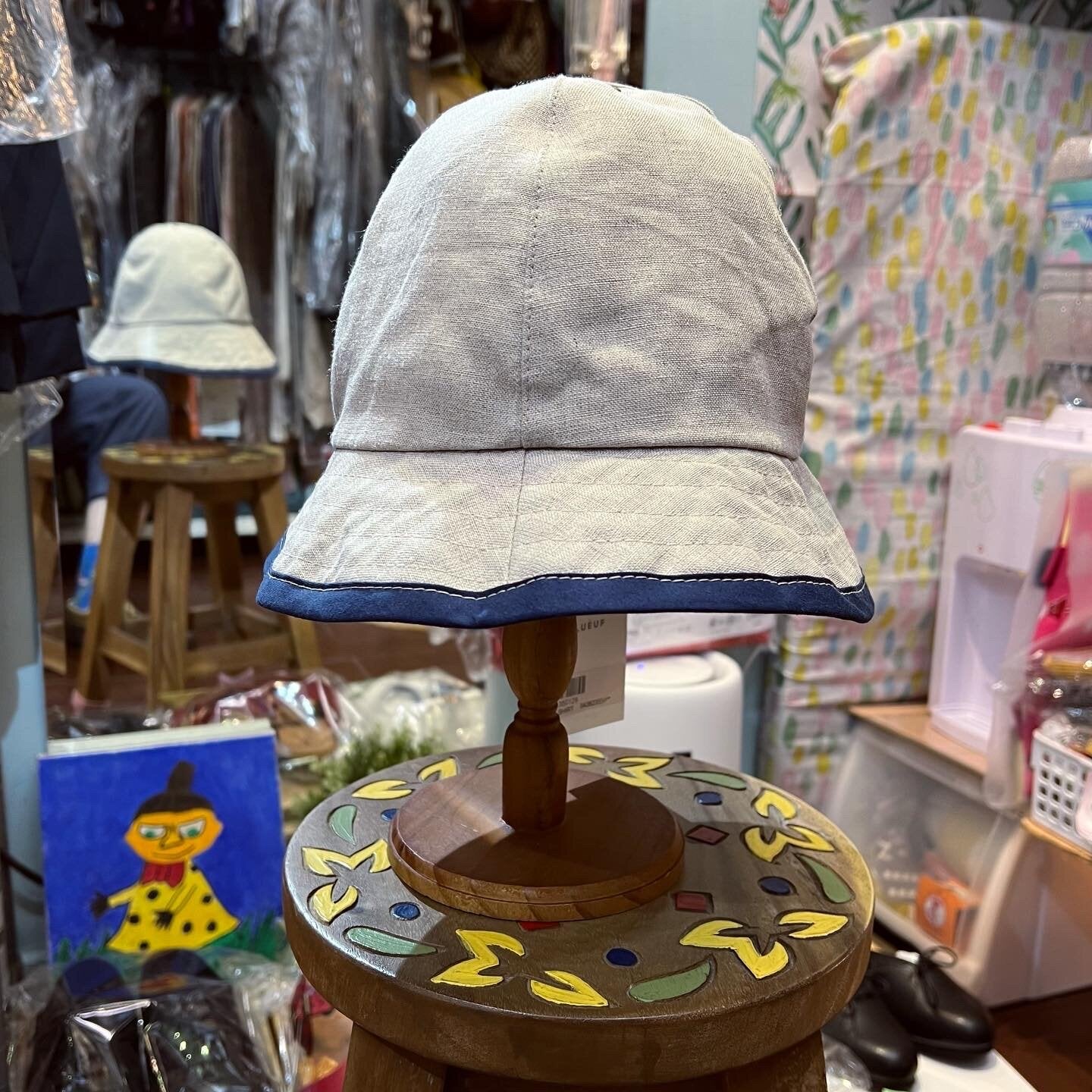Sale- Lueuf Linen Hat, 2 Colors, made in Korea