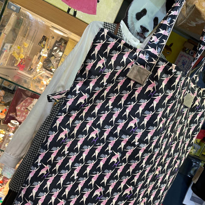 Handmade Dancing Tote Bag, Fabric from Japan