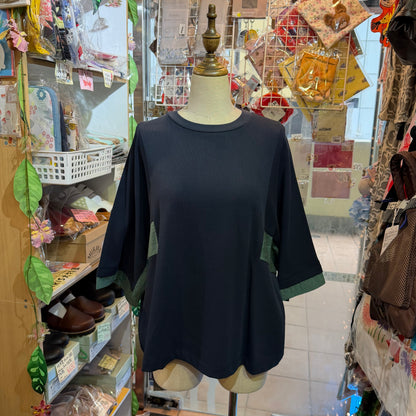 Munich Navy Blouse, made in Japan