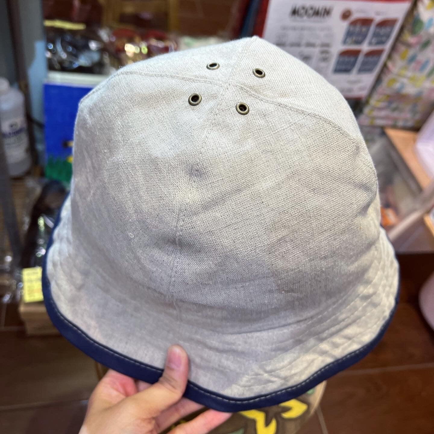 Sale- Lueuf Linen Hat, 2 Colors, made in Korea