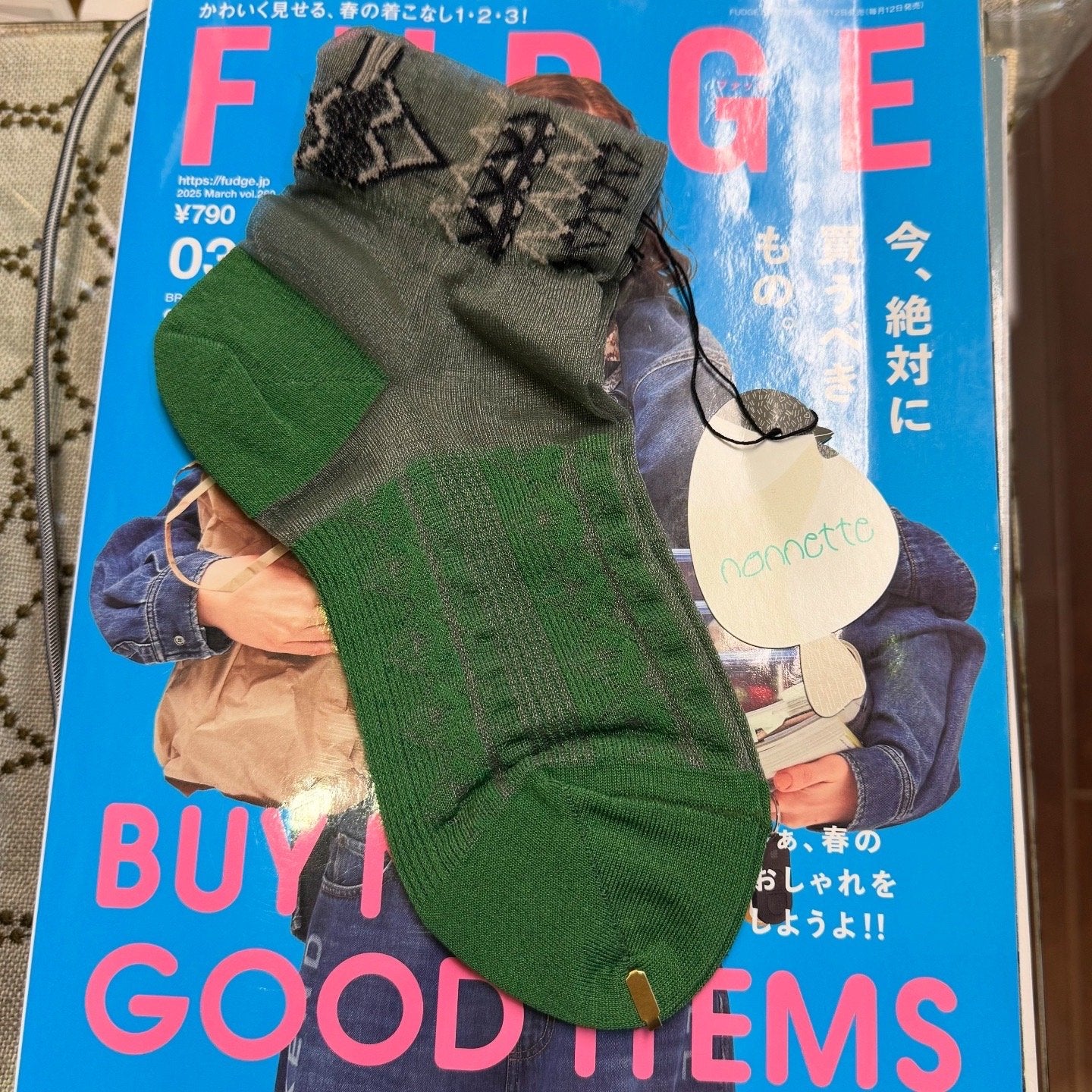 nonnette Socks, 2 Colors, made in Japan