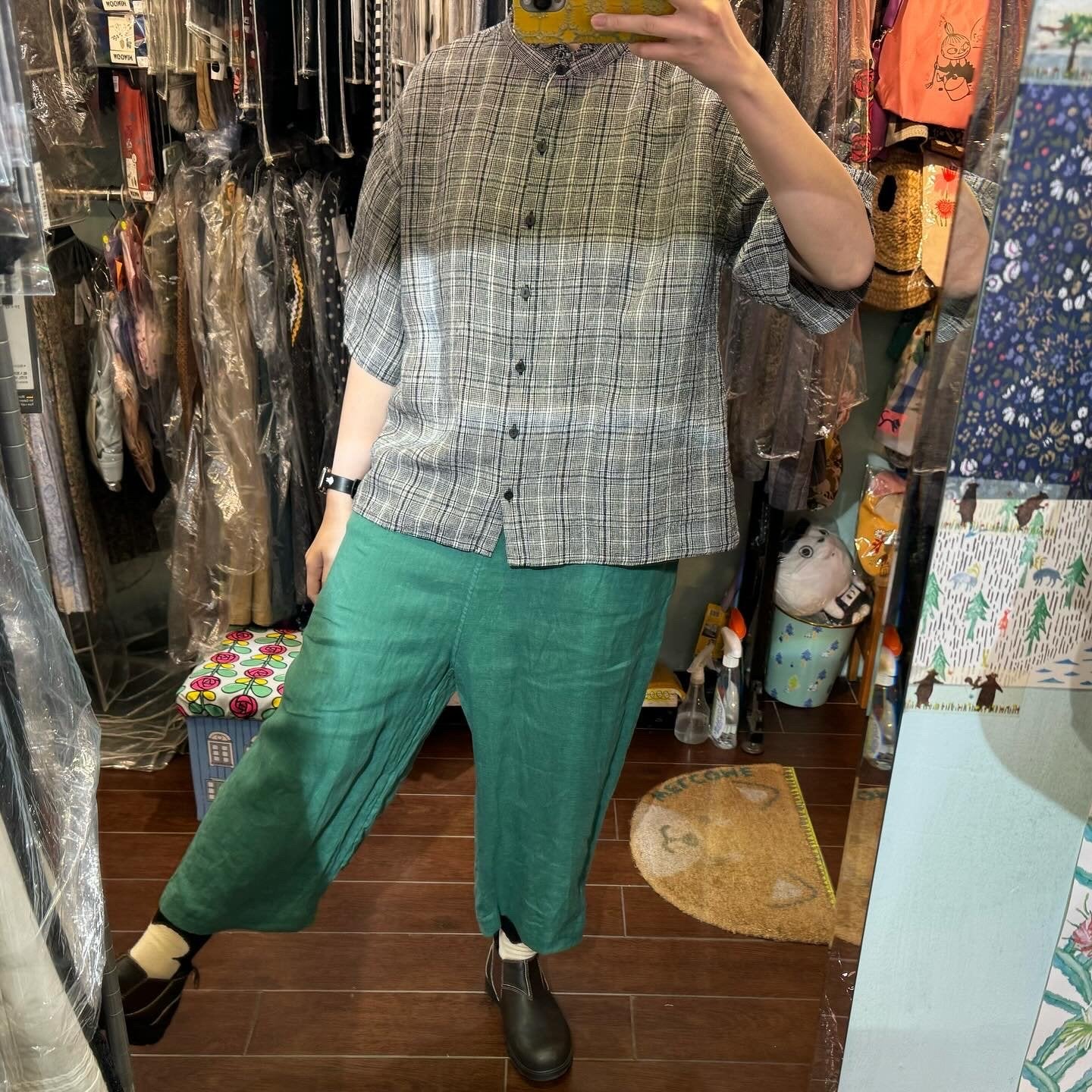 EXTRA20- Lueuf Linen Pants, 2 Colors, made in Japan