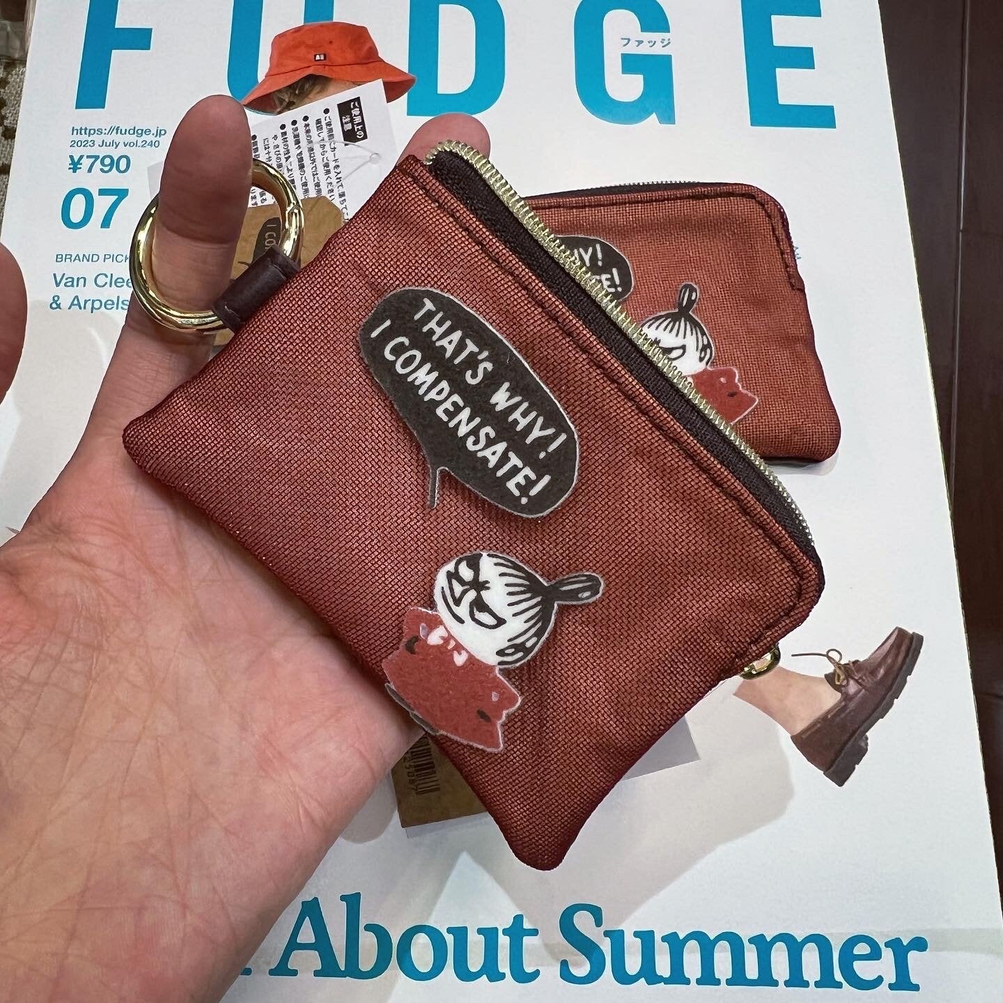 Sale- Little My Red Key &  Coins Pouch