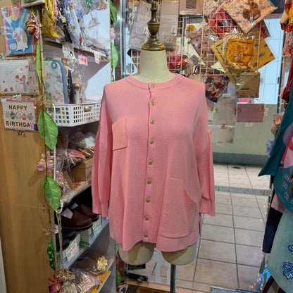 Estroislose Pink Cardigan