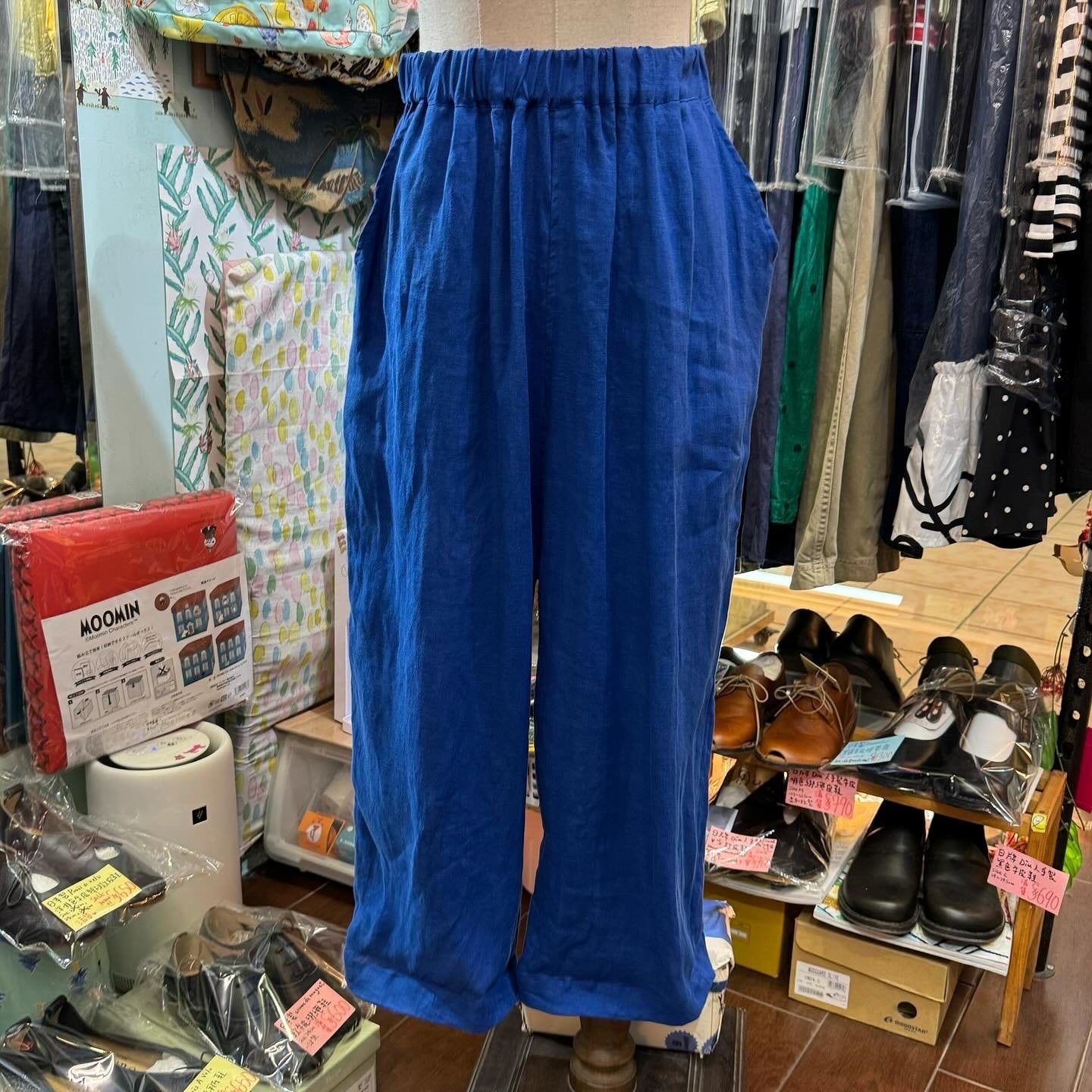 EXTRA20- Lueuf Linen Pants, 2 Colors, made in Japan