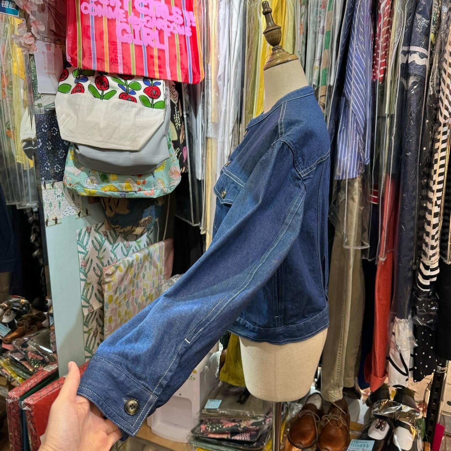Sale- YARRA Neu Denim Jacket, made in Japan