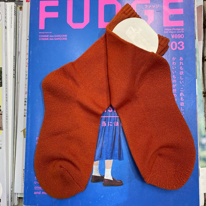$99 only- Meri ja kuu Orange Socks, made in Japan