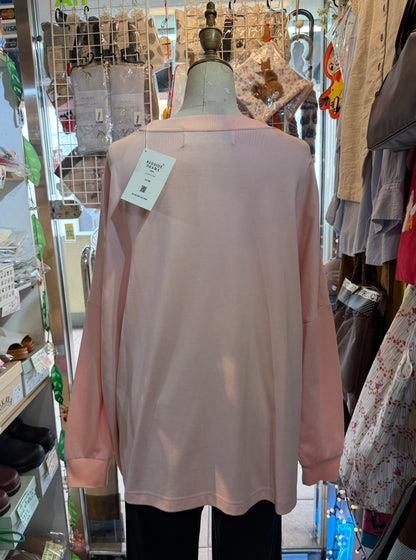 Bedsidedrama 20Night of Dreams Pink T-shirt, size 2, made in Japan