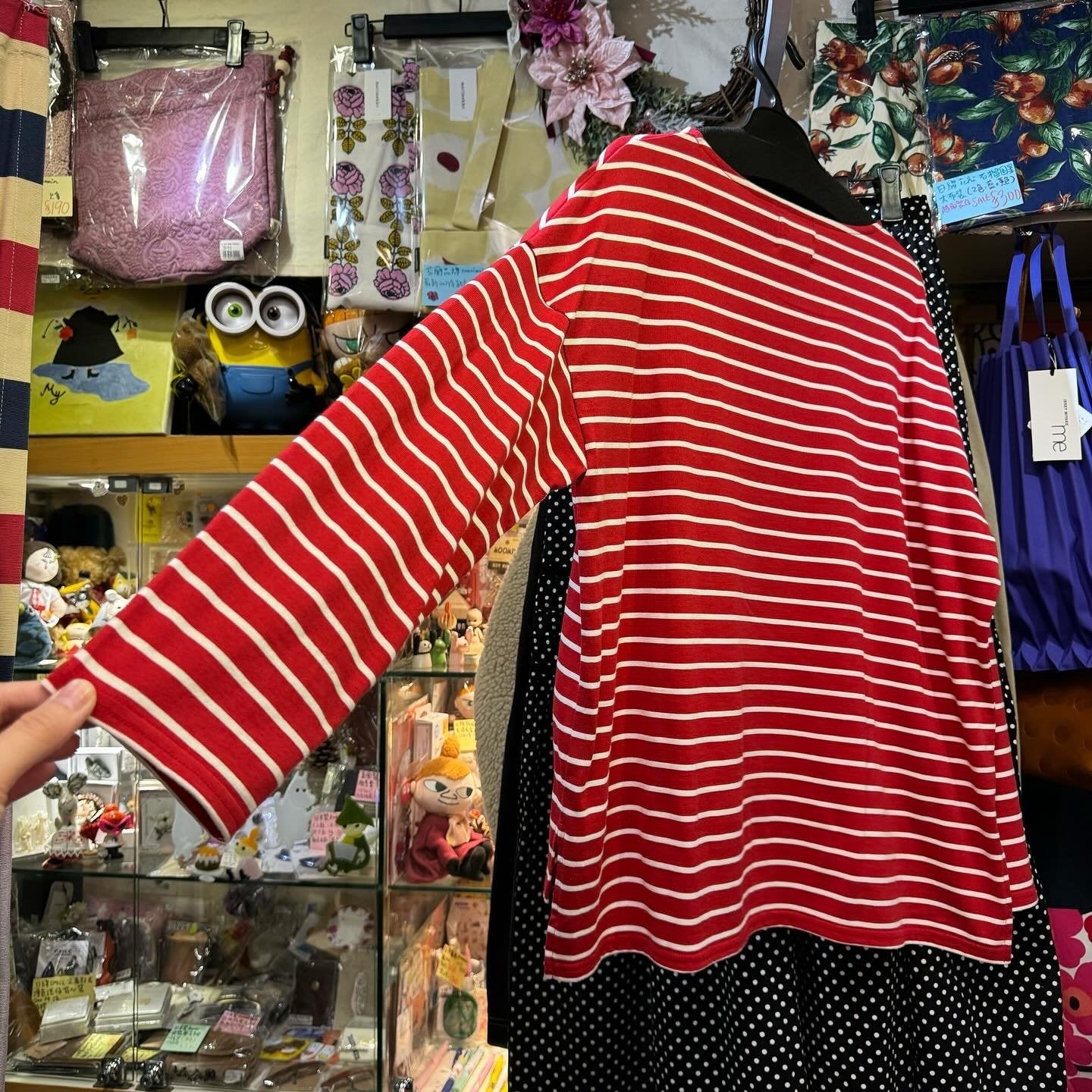 EXTRA20- Diaries Striped T-shirt, 2 Colors, made in Japan