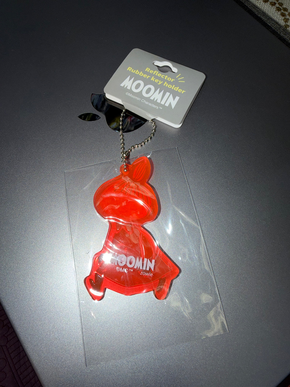 Zowie Little My Reflector Rubber Keychain