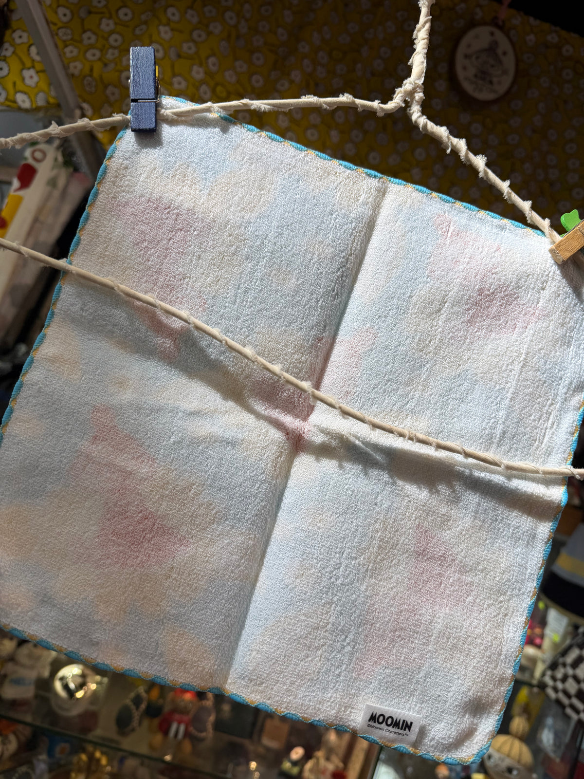 Little My and Sunflowers Handkerchief, Towel, made in Japan