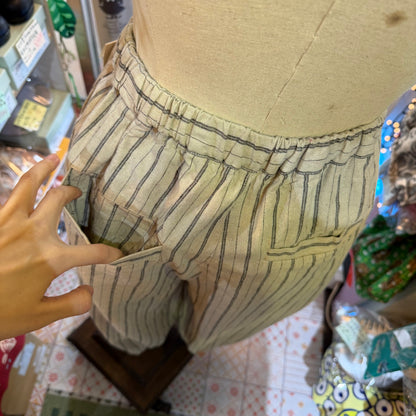Sun Valley Natural Striped Pants